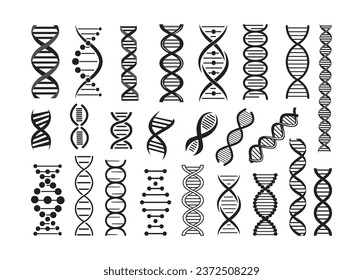 DNA Molecules vector for print, DNA Molecules clipart, DNA Molecules vector illustration