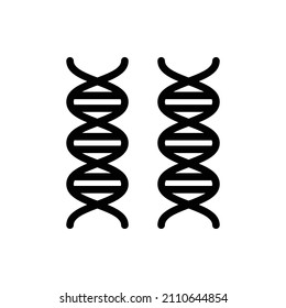 DNA-Rahmensymbol. DNA-Symbol