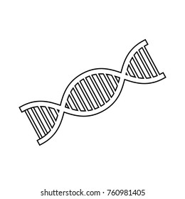 DNA outline icon