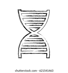 dna particle isolated icon