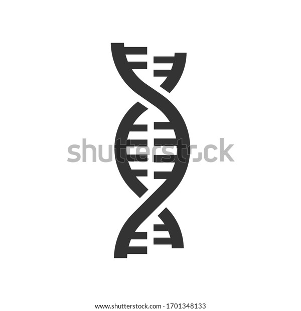 Dna Rna Icon Vector Graphics Stock Vector (Royalty Free) 1701348133