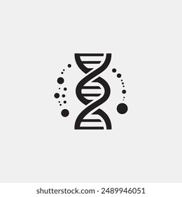 DNA, dna sign, health care, icon sign symbol, lelix biological logo template