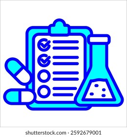 Dna Simple Icon Vector Illustration Concept