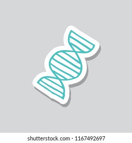 dna sticker doodle icon