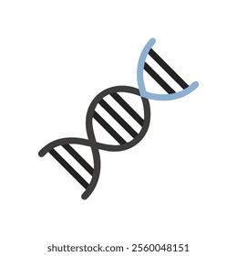 DNA Strand Genetic Research Icon