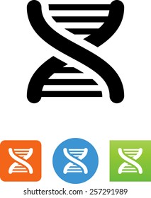 DNA strand icon