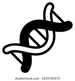 DNA Strand Icon can be used for uiux, etc