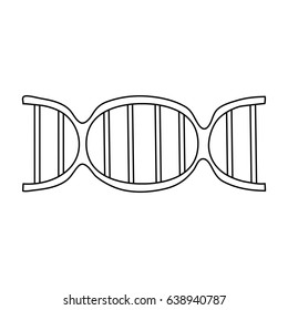 dna strand icon image 
