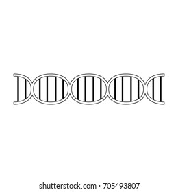 dna strand icon image 