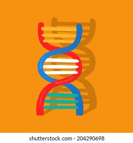 dna strands icon