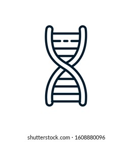 Dna structure design, Chromosome science molecule genetic biology medical cell medicine and research theme Vector illustration