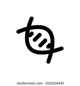 Dna structure icon, eps 10