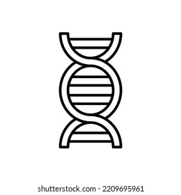 DNA Structure Icon, Eps 10