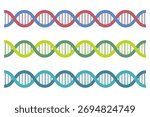 DNA structure molecule icon. DNA helix icon