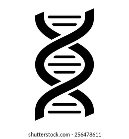 DNA-Struktur. Vektorillustration.