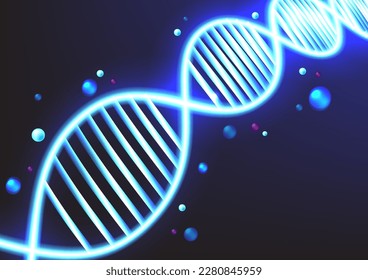 Antecedentes de la ciencia médica abstracta de la estructura del ADN