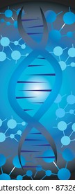 a DNA symbol	