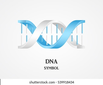 DNA symbol, DNA logotype, science logo, spiral logo