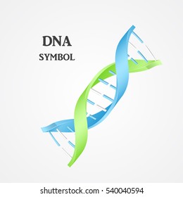 DNA symbol, DNA logotype, science logo, spiral logo