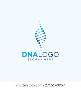 Logotipo de fusión de ADN y tecnología