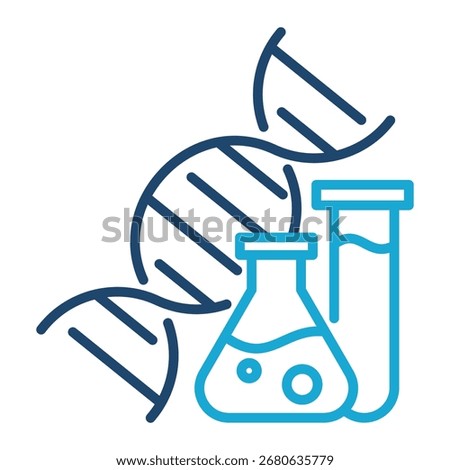 Dna Test Icon Element For Design