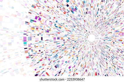 Dna test infographic. Genome sequence map. 