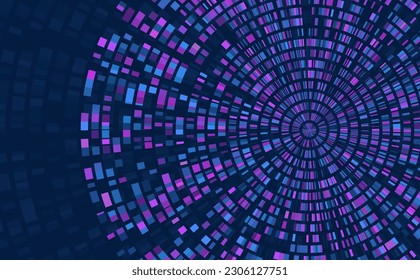 Dna test infographic. Genome sequence map. 