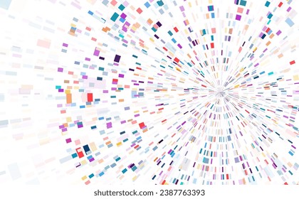 Dna test infographic. Genome sequence map. 