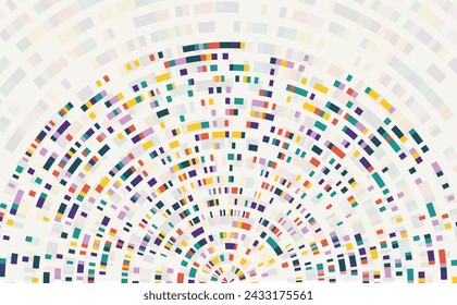 Dna test infographic. Genome sequence map. 