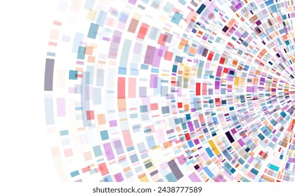 Dna test infographic. Genome sequence map. 