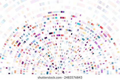 Dna test infographic. Genome sequence map. 