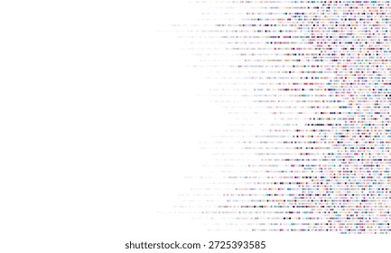 Dna test infographic. Genome sequence map.