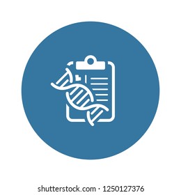 DNA Testing Flat Icon