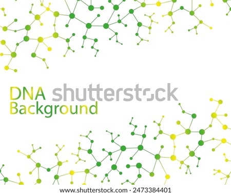 DNA vector. Abstract dna for research in the laboratory. DNA for design. Molecular structure of dna.