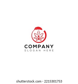 DNA vector art logo design