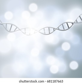 DNA vector background can be used for science or medical concepts. EPS10
