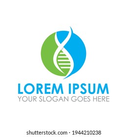 dna vector , genetic logo vector