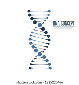 Dna vector icon