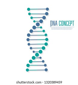 Dna vector icon