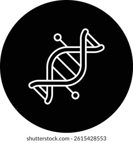 DNA vector icon. Can be used for printing, mobile and web applications.