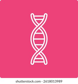 Dna vector icon. Can be used for printing, mobile and web applications.