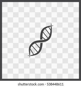 DNA vector icon. Isolated illustration. Business picture.