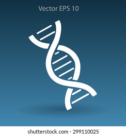 DNA vector illustration