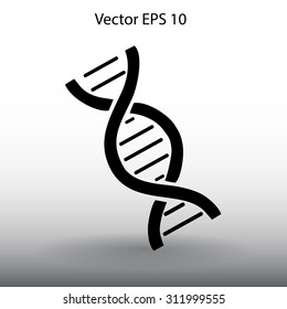 DNA vector illustration
