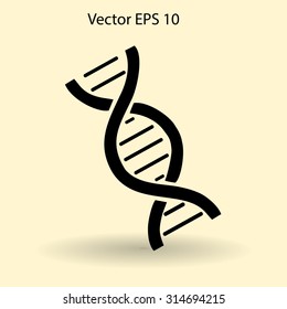 DNA vector illustration