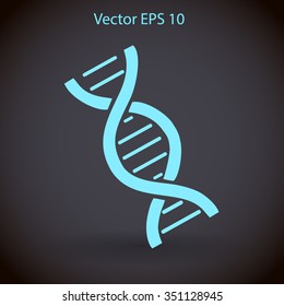 DNA vector illustration