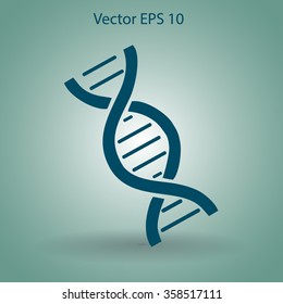 DNA vector illustration