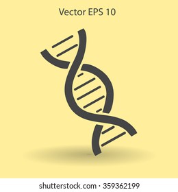 DNA vector illustration