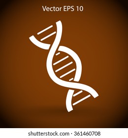 DNA vector illustration