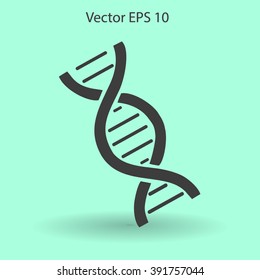 DNA vector illustration